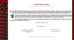 Desktop Screenshot of frankwhitegallery.com